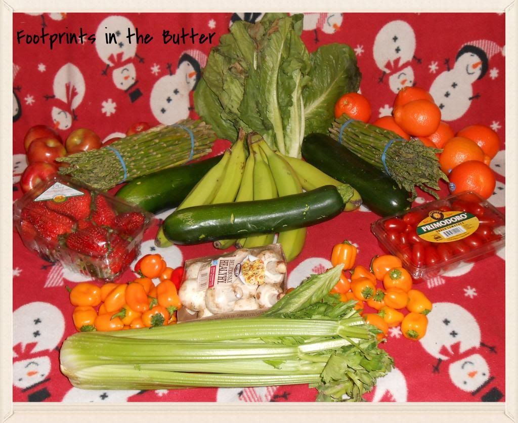 Footprints in the Butter Bountiful Baskets April 6